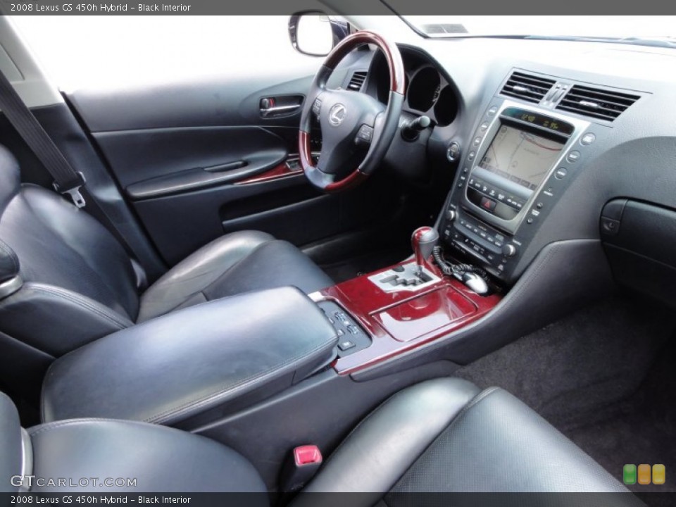 Black Interior Photo for the 2008 Lexus GS 450h Hybrid #50985384