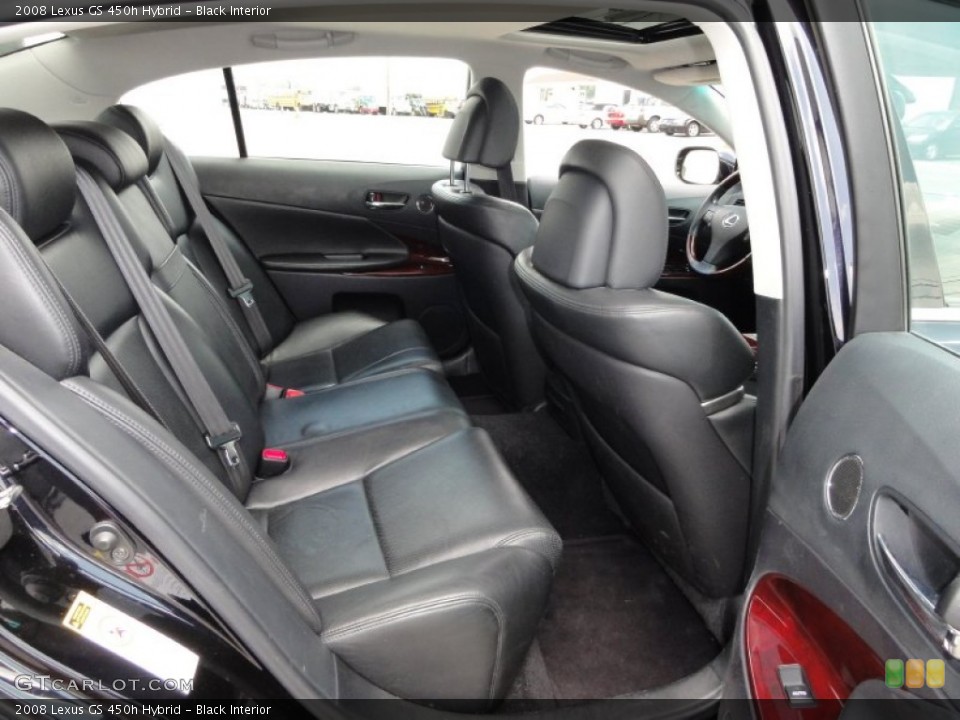 Black Interior Photo for the 2008 Lexus GS 450h Hybrid #50985468