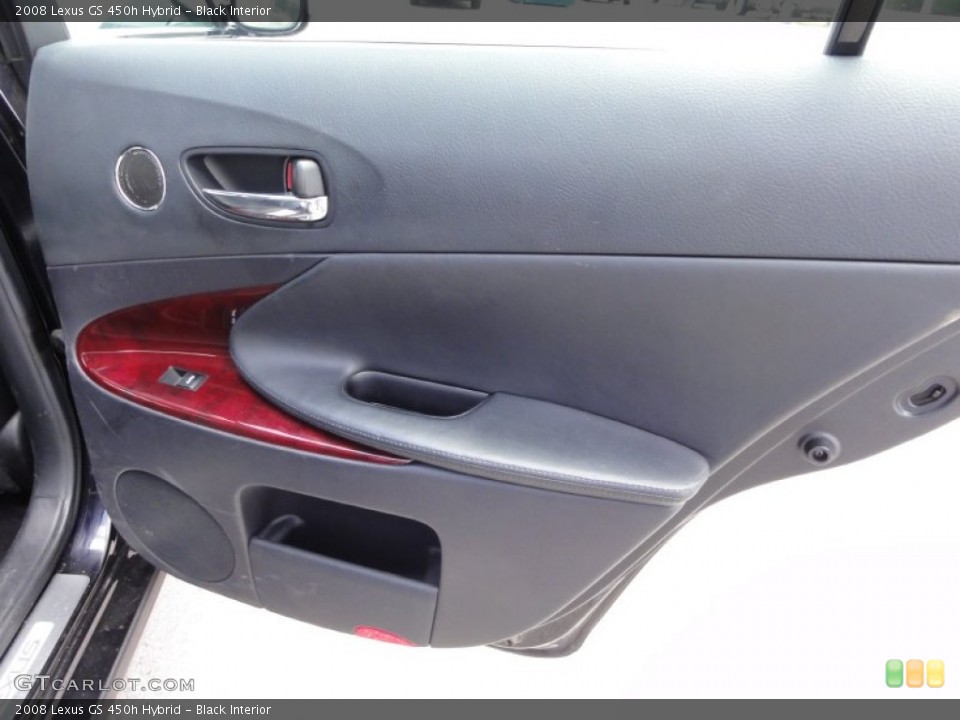 Black Interior Door Panel for the 2008 Lexus GS 450h Hybrid #50985483