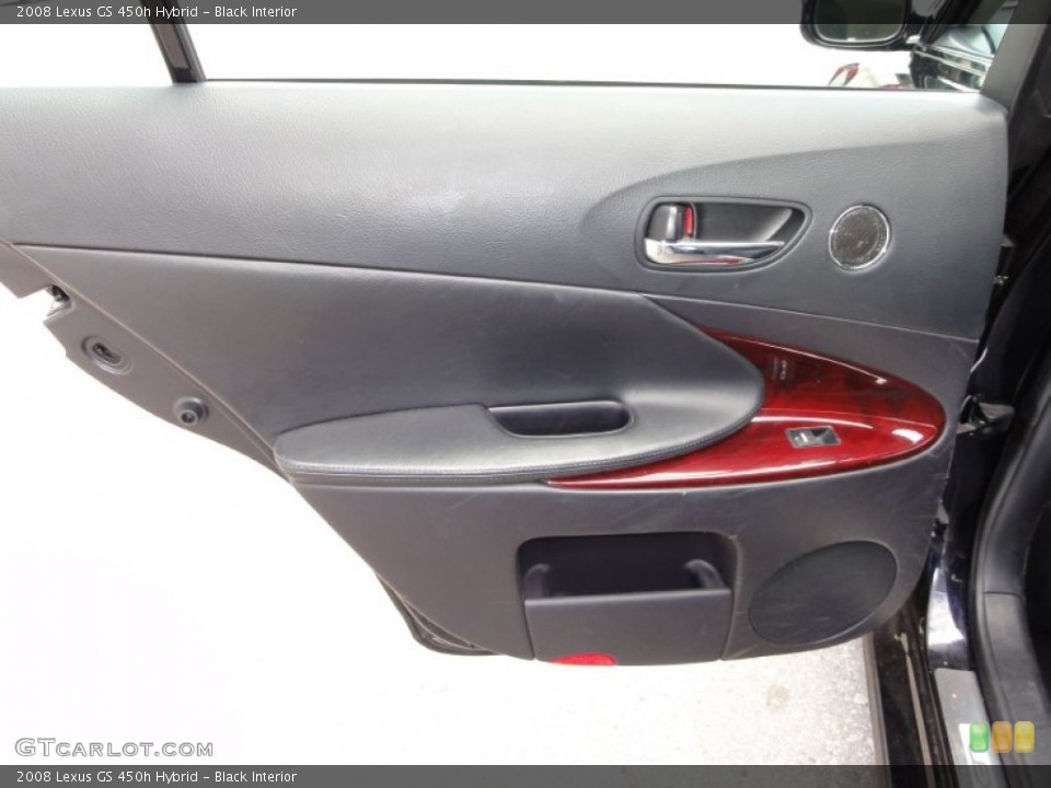 Black Interior Door Panel for the 2008 Lexus GS 450h Hybrid #50985510