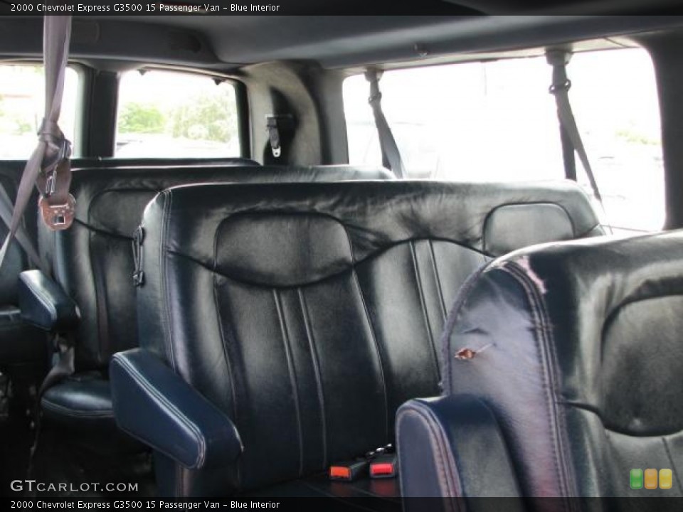 Blue 2000 Chevrolet Express Interiors