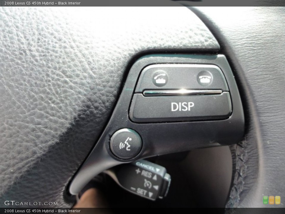 Black Interior Controls for the 2008 Lexus GS 450h Hybrid #50985870