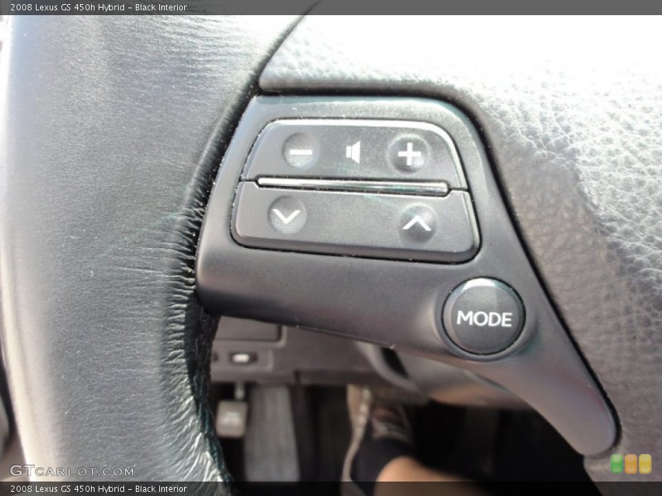 Black Interior Controls for the 2008 Lexus GS 450h Hybrid #50985883