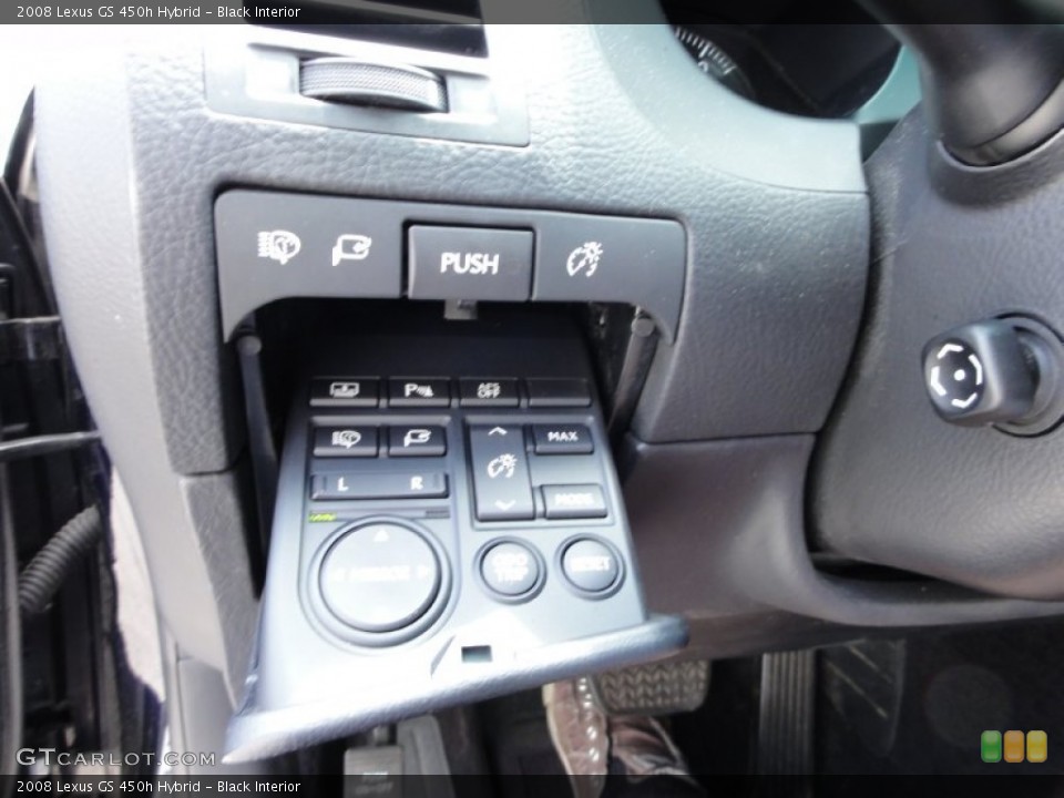 Black Interior Controls for the 2008 Lexus GS 450h Hybrid #50985903