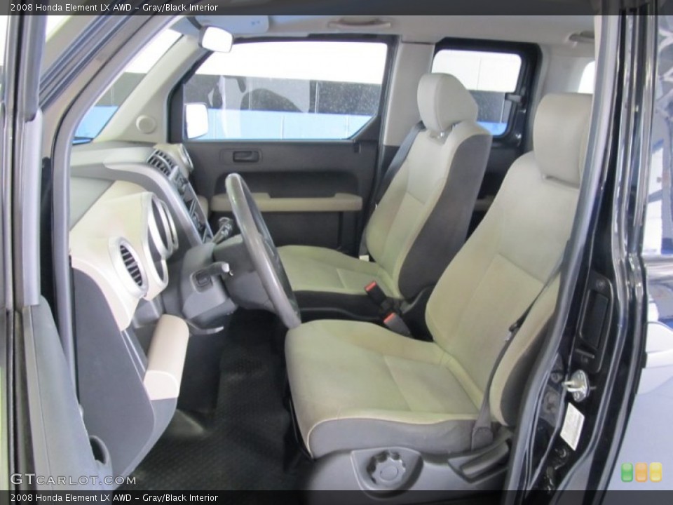 Gray/Black Interior Photo for the 2008 Honda Element LX AWD #50986023