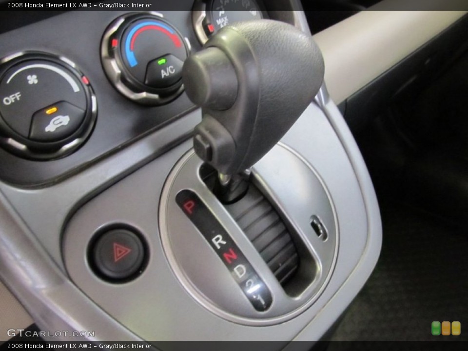 Gray/Black Interior Transmission for the 2008 Honda Element LX AWD #50986095
