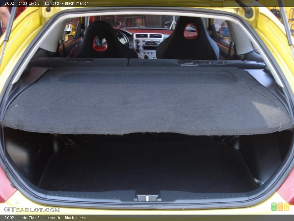 Black Interior Trunk for the 2002 Honda Civic Si Hatchback #50988090