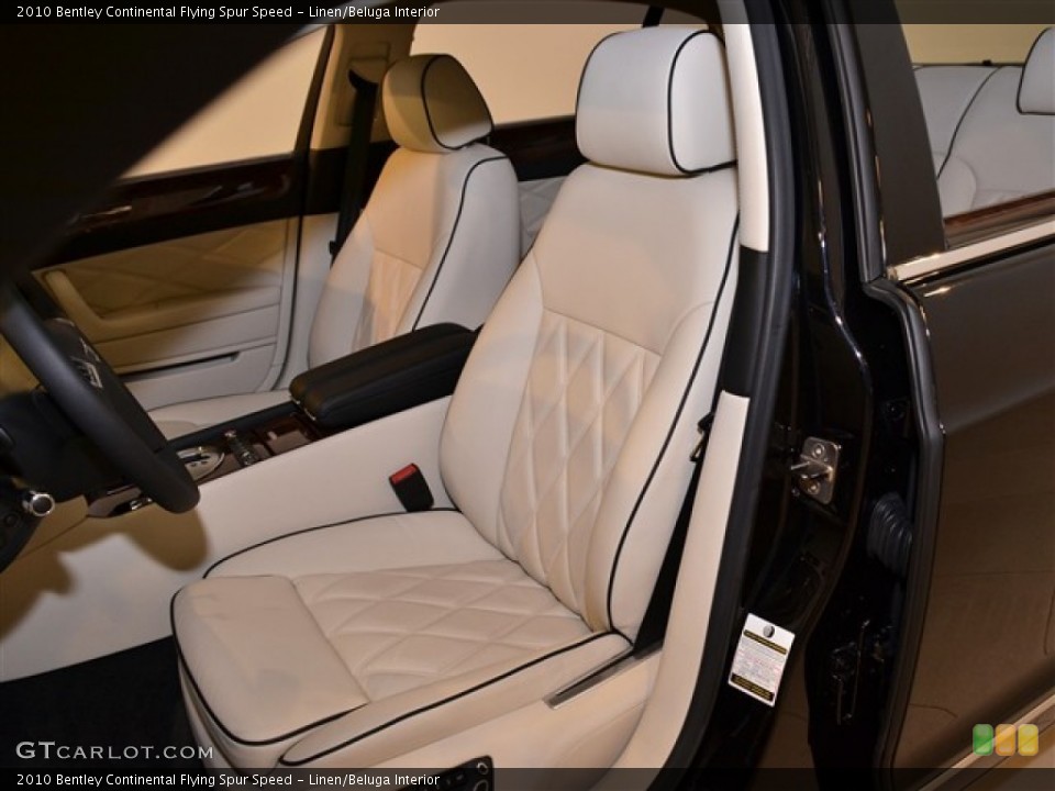 Linen/Beluga Interior Photo for the 2010 Bentley Continental Flying Spur Speed #50989202