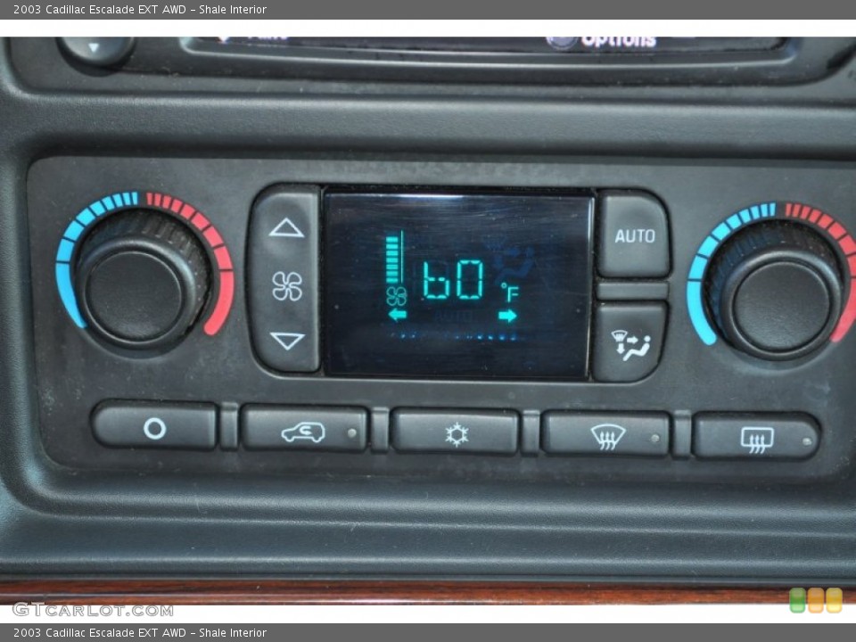 Shale Interior Controls for the 2003 Cadillac Escalade EXT AWD #50990960