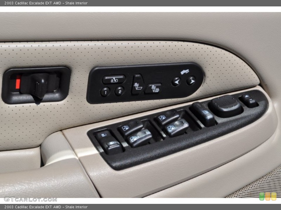 Shale Interior Controls for the 2003 Cadillac Escalade EXT AWD #50991086