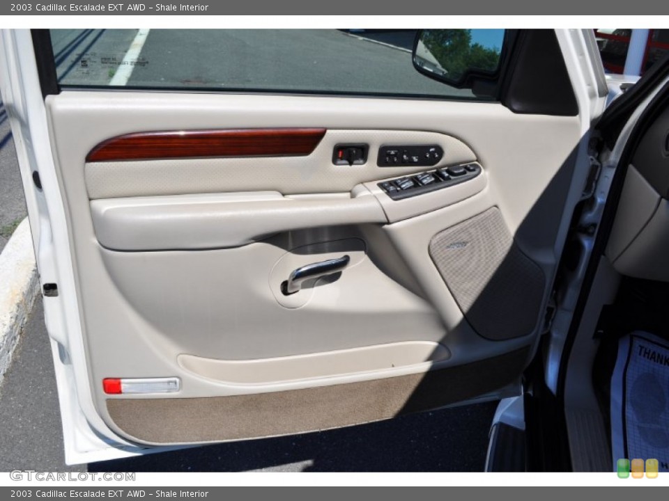 Shale Interior Door Panel for the 2003 Cadillac Escalade EXT AWD #50991131