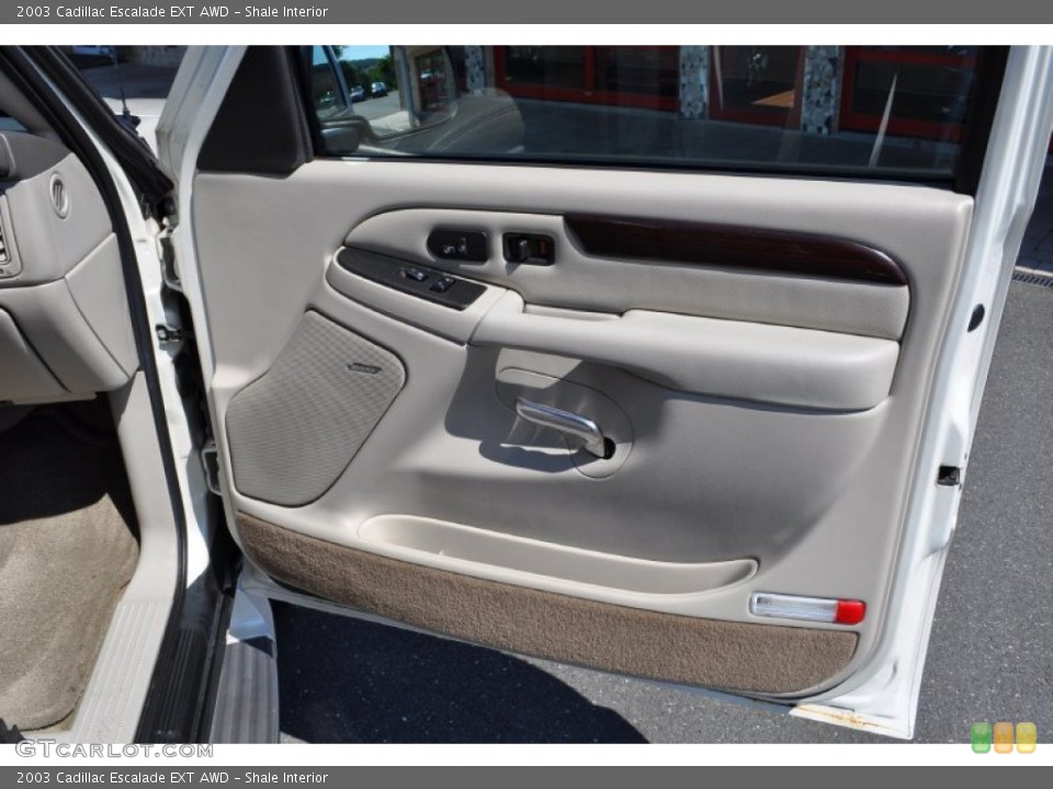 Shale Interior Door Panel for the 2003 Cadillac Escalade EXT AWD #50991146