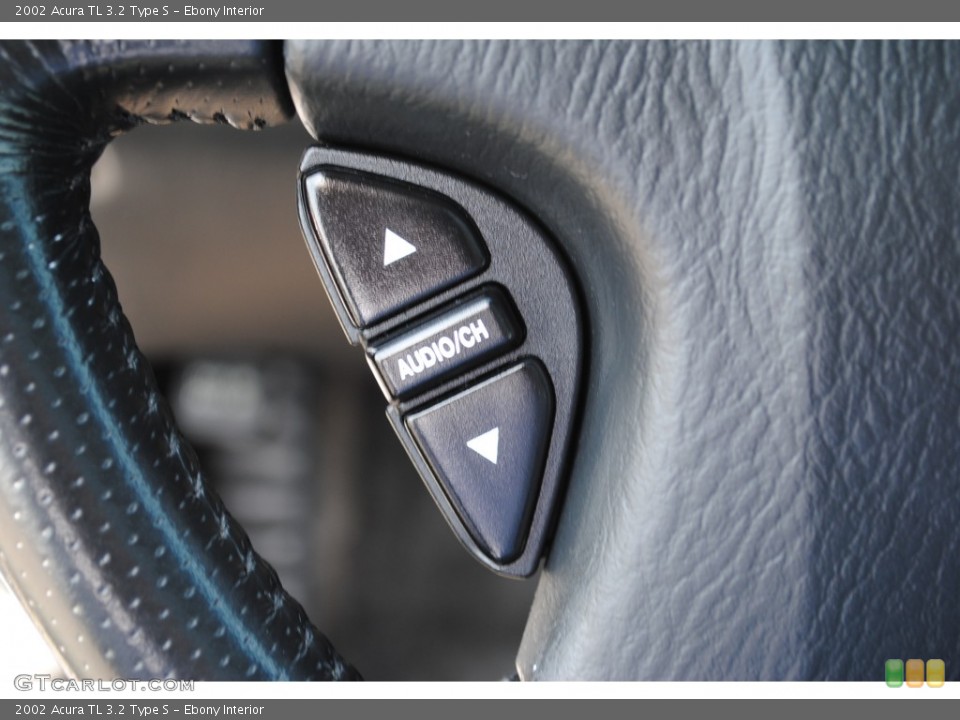 Ebony Interior Controls for the 2002 Acura TL 3.2 Type S #50991467