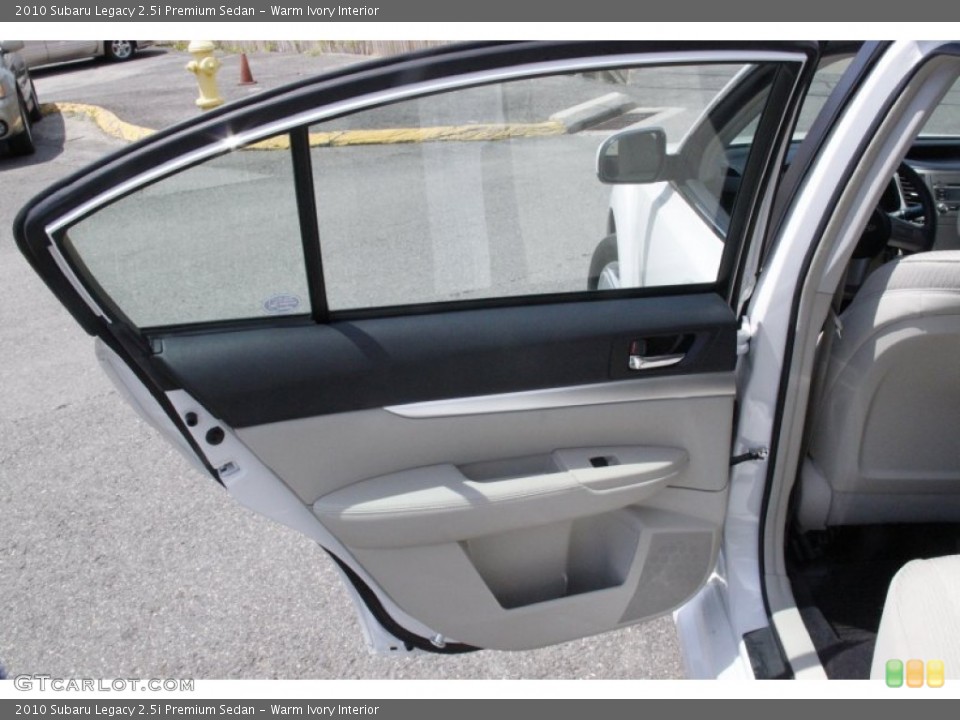 Warm Ivory Interior Door Panel for the 2010 Subaru Legacy 2.5i Premium Sedan #50992871