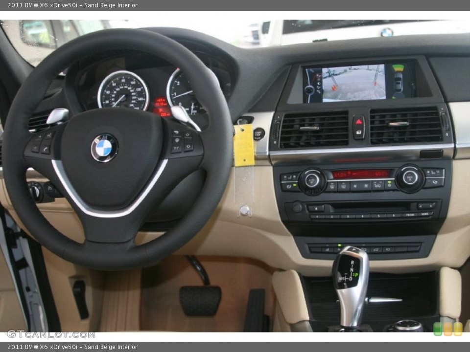 Sand Beige Interior Dashboard for the 2011 BMW X6 xDrive50i #50999272