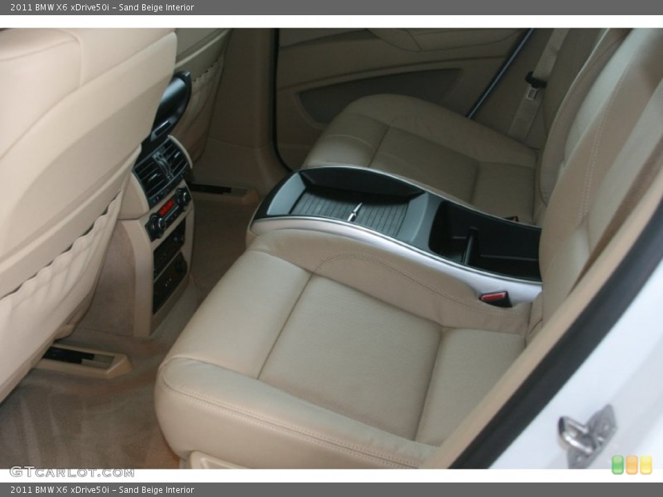 Sand Beige 2011 BMW X6 Interiors