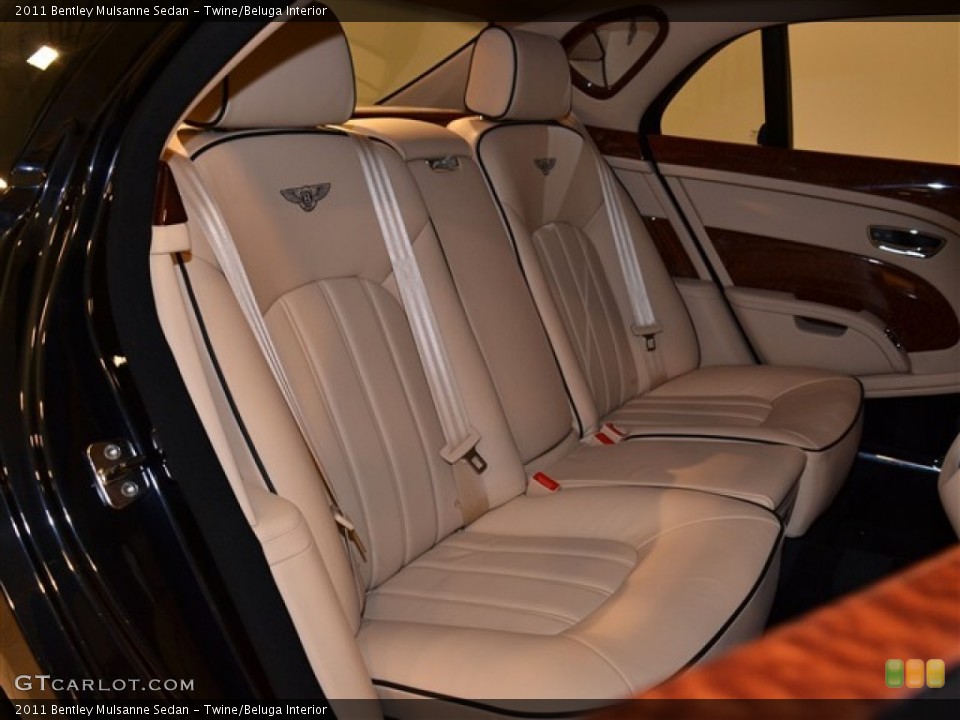 Twine/Beluga 2011 Bentley Mulsanne Interiors