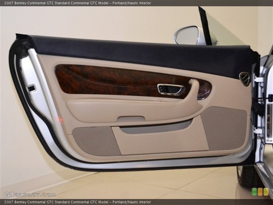 Portland/Nautic Interior Door Panel for the 2007 Bentley Continental GTC  #51001507