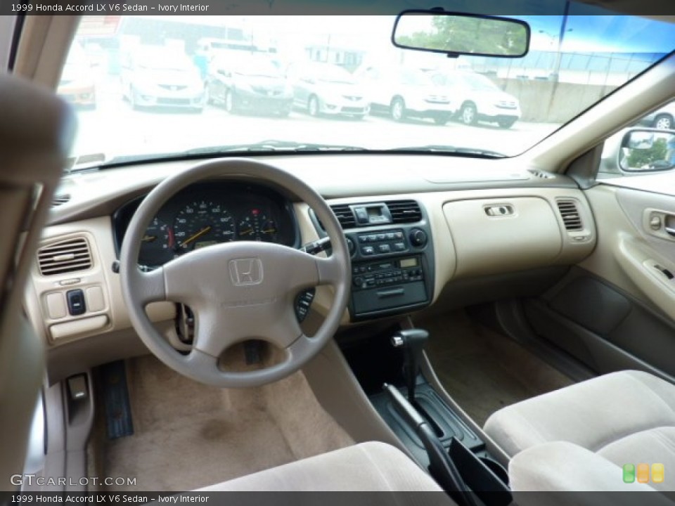 Ivory Interior Photo for the 1999 Honda Accord LX V6 Sedan #51003568