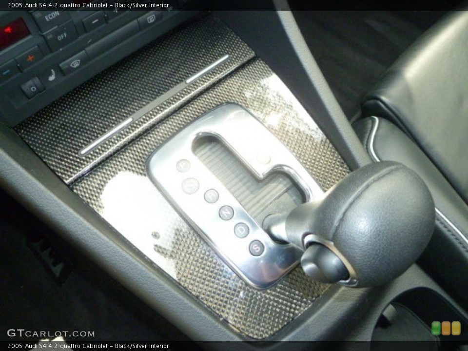 Black/Silver Interior Transmission for the 2005 Audi S4 4.2 quattro Cabriolet #51004798