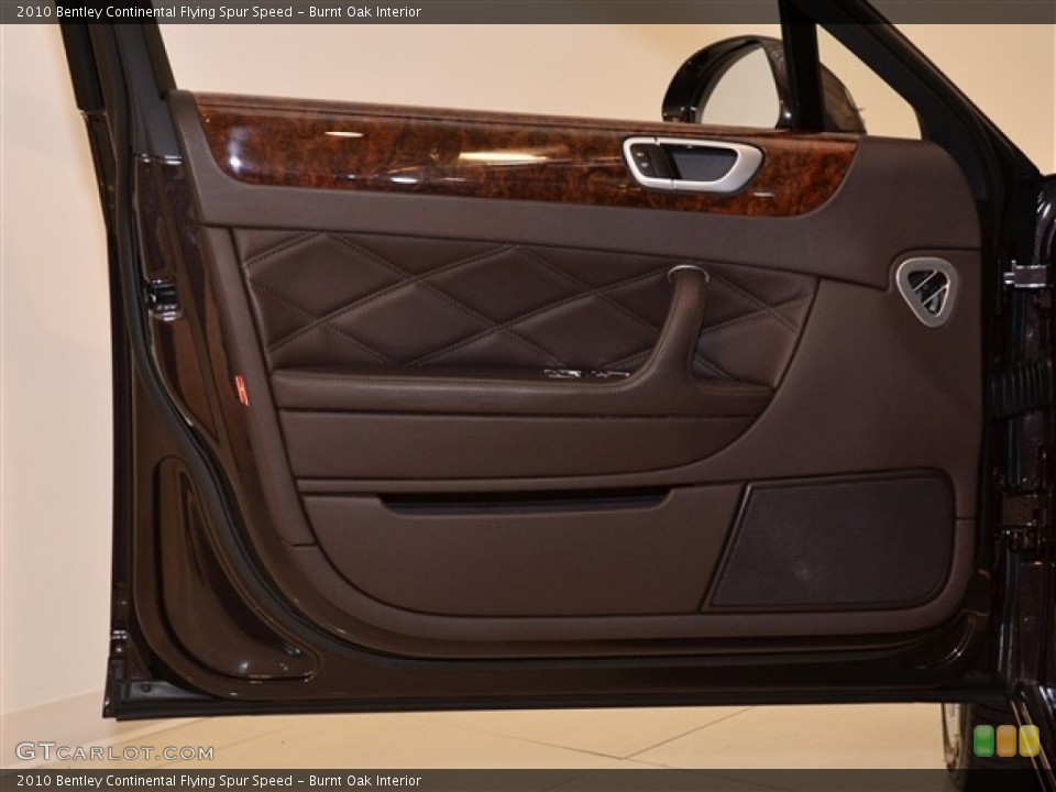 Burnt Oak Interior Door Panel for the 2010 Bentley Continental Flying Spur Speed #51006307