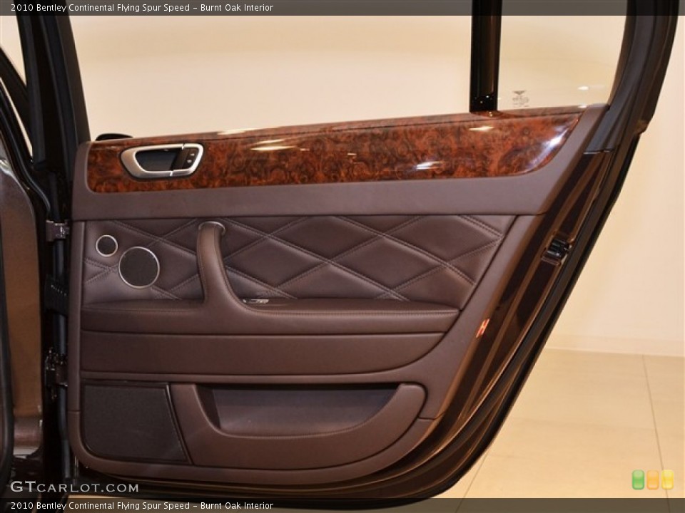 Burnt Oak Interior Door Panel for the 2010 Bentley Continental Flying Spur Speed #51006358