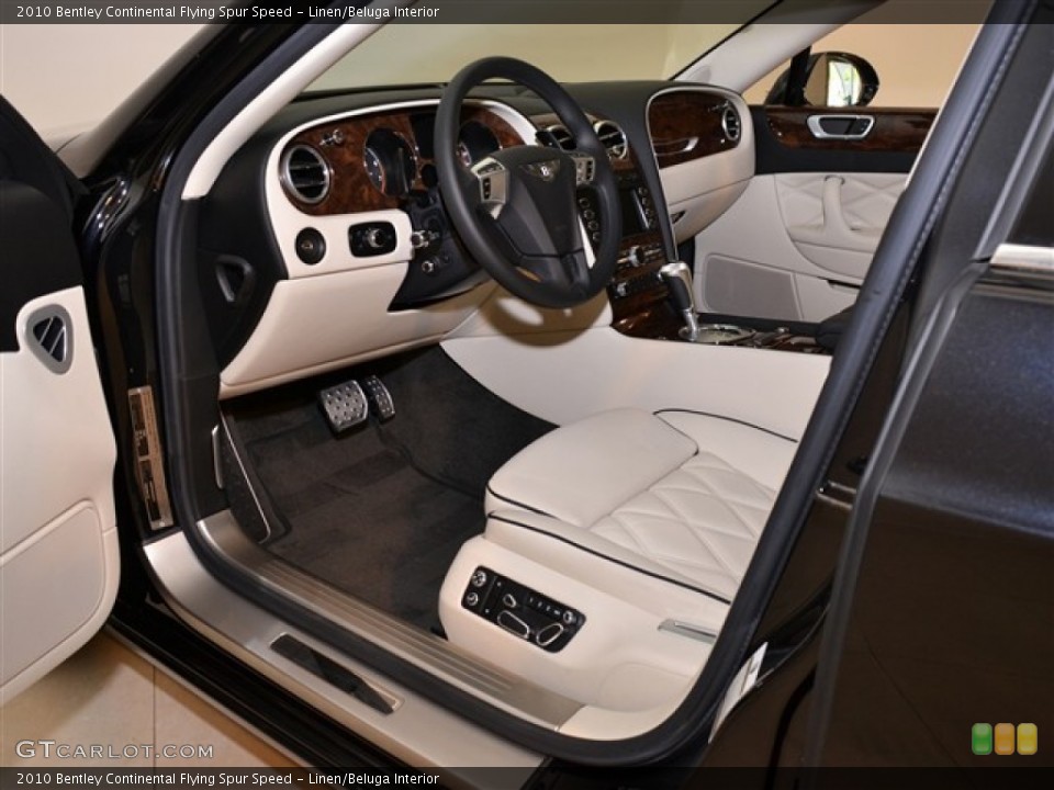 Linen/Beluga Interior Photo for the 2010 Bentley Continental Flying Spur Speed #51006865