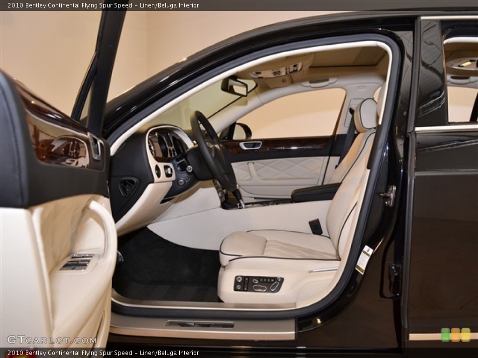 Linen/Beluga Interior Photo for the 2010 Bentley Continental Flying Spur Speed #51006904