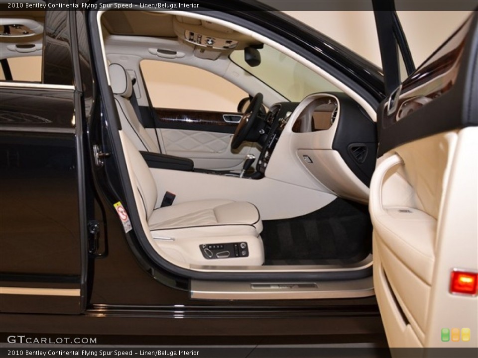 Linen/Beluga Interior Photo for the 2010 Bentley Continental Flying Spur Speed #51006946