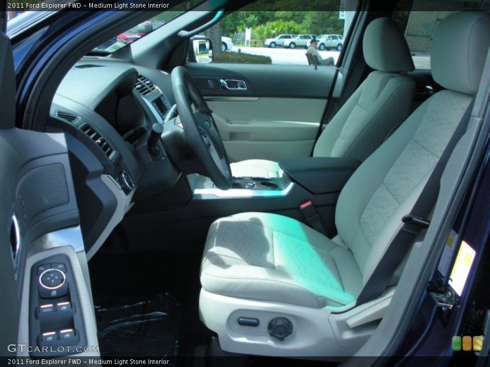 Medium Light Stone Interior Photo for the 2011 Ford Explorer FWD #51006988