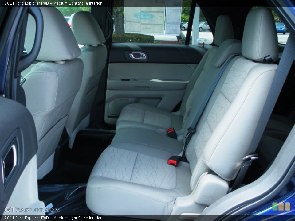 Medium Light Stone Interior Photo for the 2011 Ford Explorer FWD #51007003