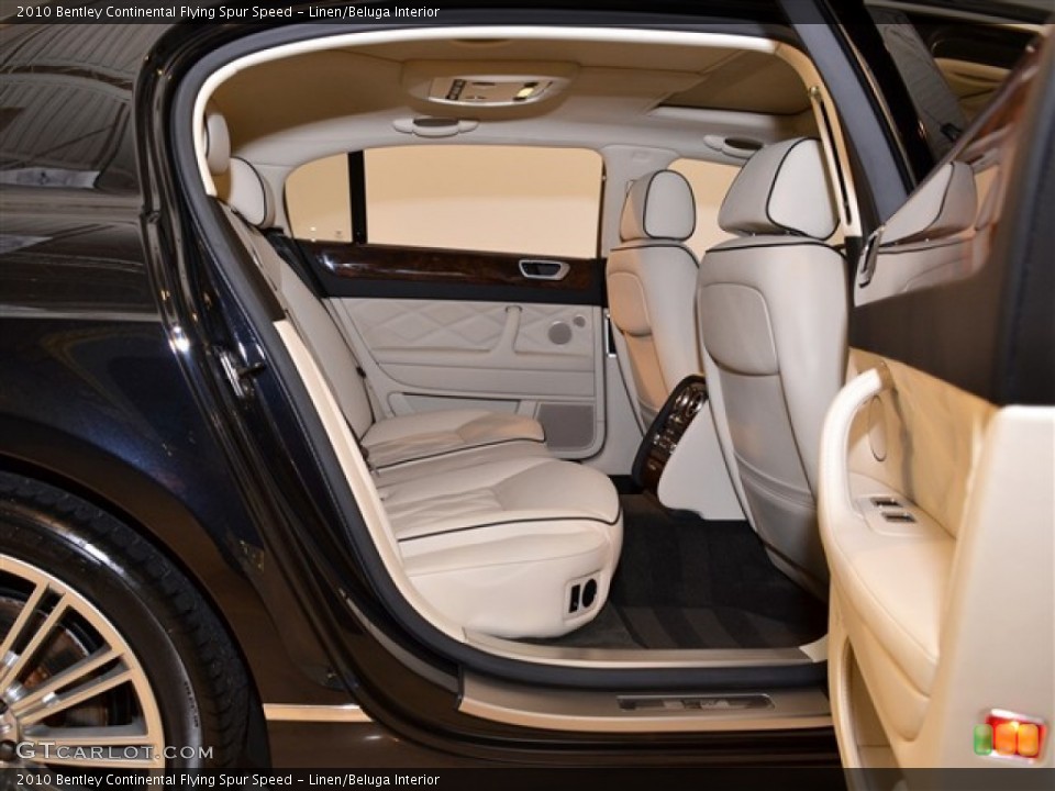 Linen/Beluga Interior Photo for the 2010 Bentley Continental Flying Spur Speed #51007027