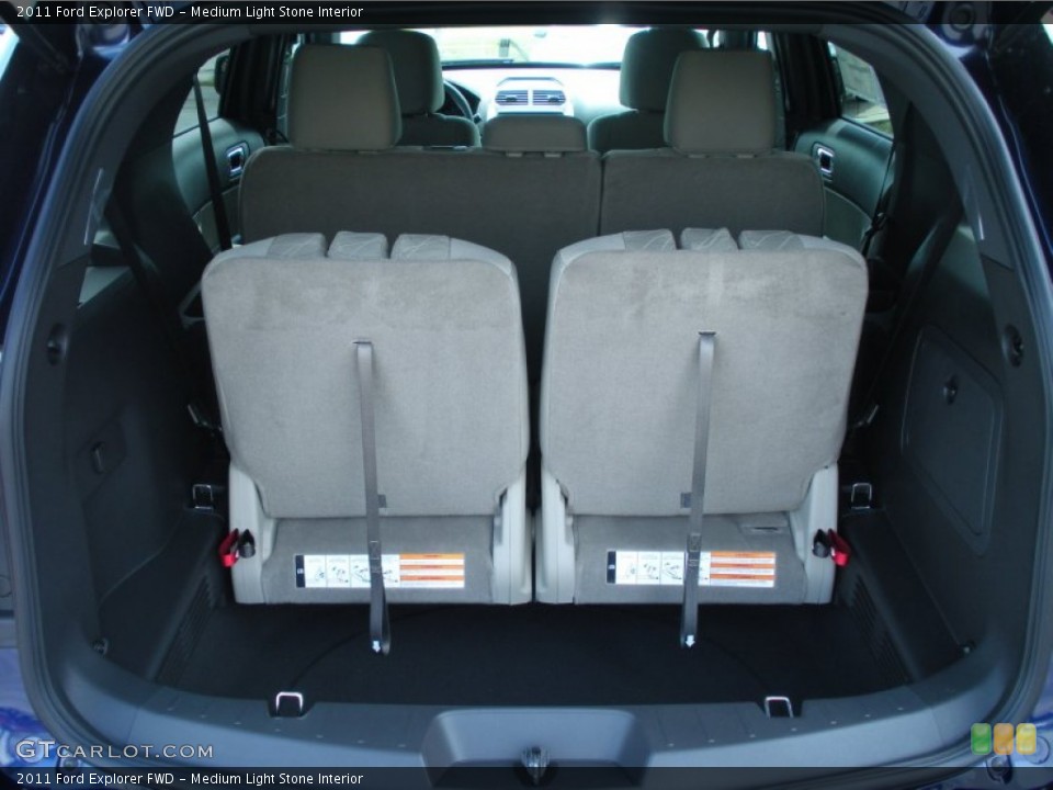 Medium Light Stone Interior Trunk for the 2011 Ford Explorer FWD #51007081