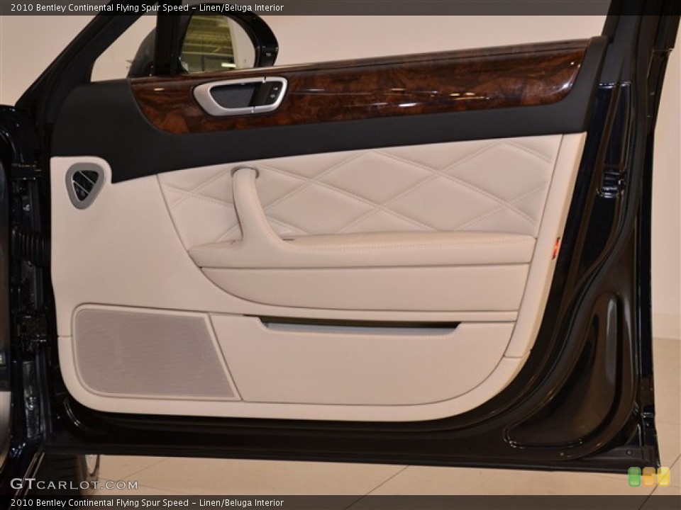 Linen/Beluga Interior Door Panel for the 2010 Bentley Continental Flying Spur Speed #51007096