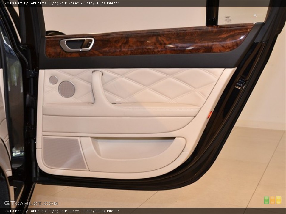 Linen/Beluga Interior Door Panel for the 2010 Bentley Continental Flying Spur Speed #51007126