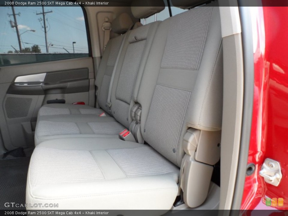 Khaki Interior Photo for the 2008 Dodge Ram 2500 SXT Mega Cab 4x4 #51008710