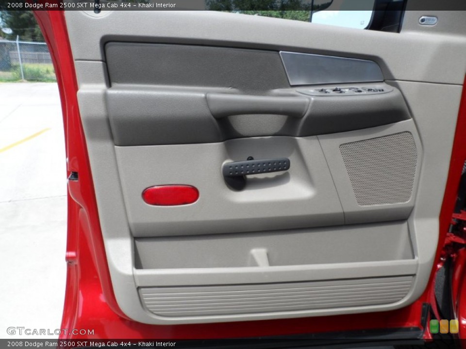 Khaki Interior Door Panel for the 2008 Dodge Ram 2500 SXT Mega Cab 4x4 #51008725