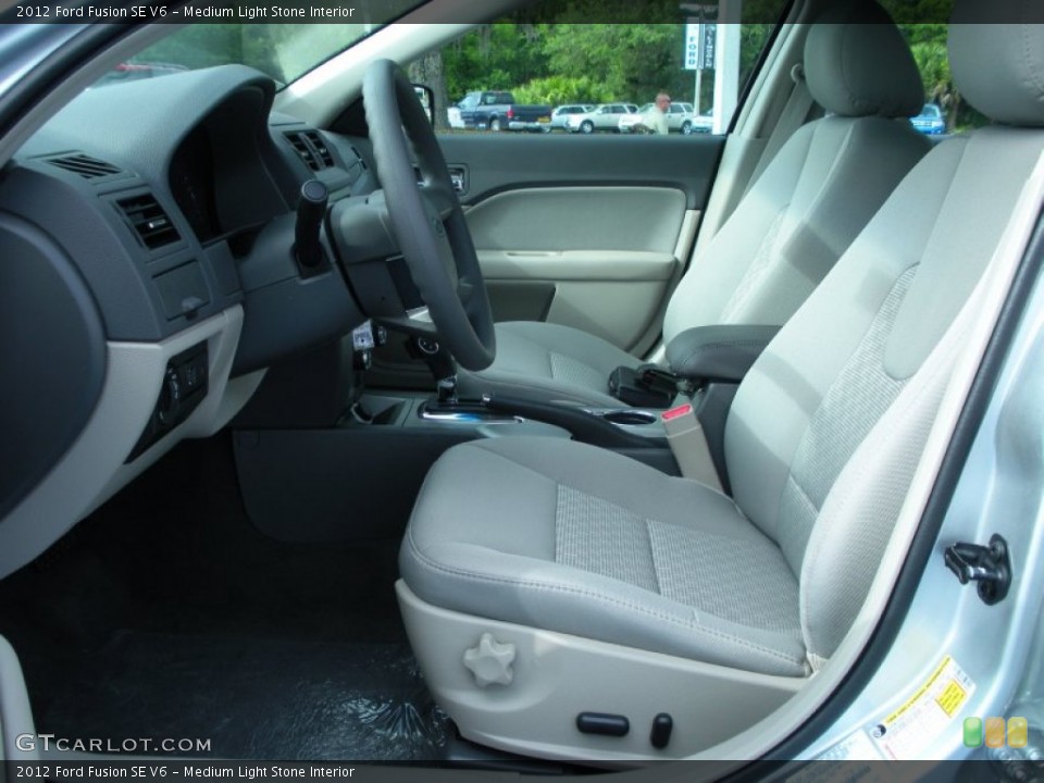 Medium Light Stone Interior Photo for the 2012 Ford Fusion SE V6 #51008806