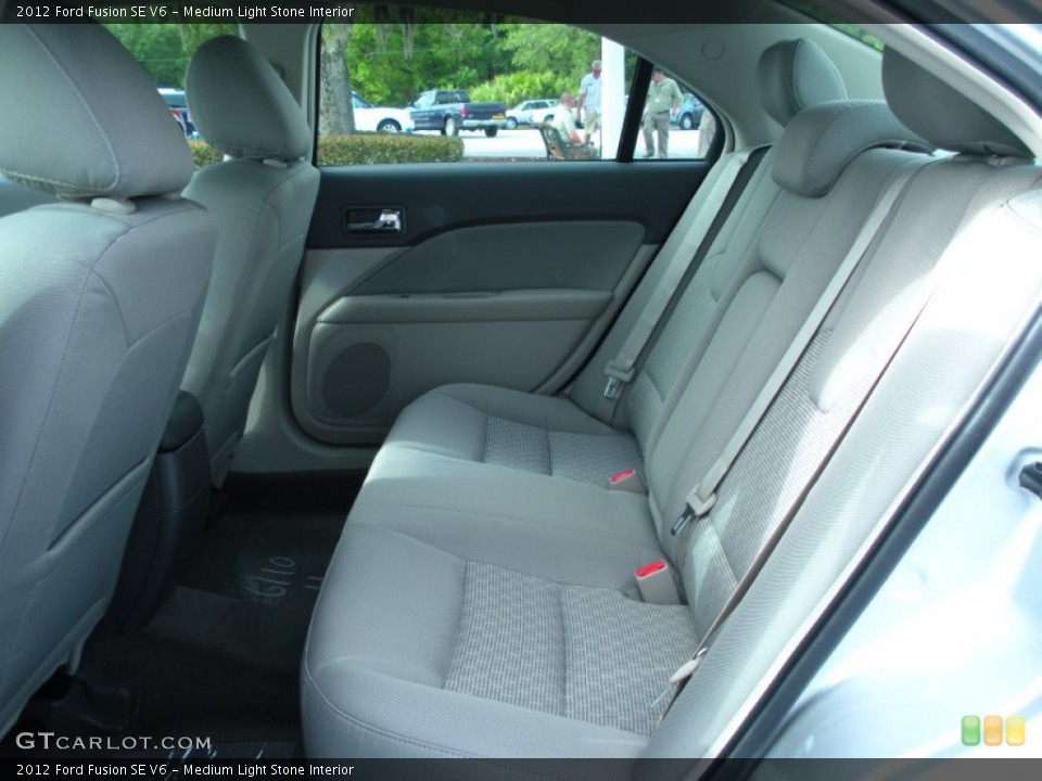 Medium Light Stone Interior Photo for the 2012 Ford Fusion SE V6 #51008821