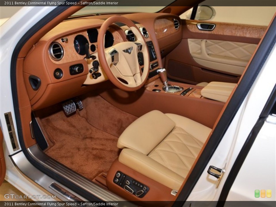 Saffron/Saddle Interior Prime Interior for the 2011 Bentley Continental Flying Spur Speed #51008989