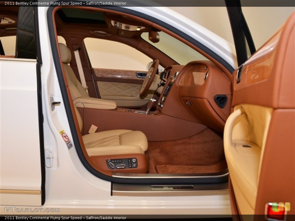 Saffron/Saddle Interior Photo for the 2011 Bentley Continental Flying Spur Speed #51009067