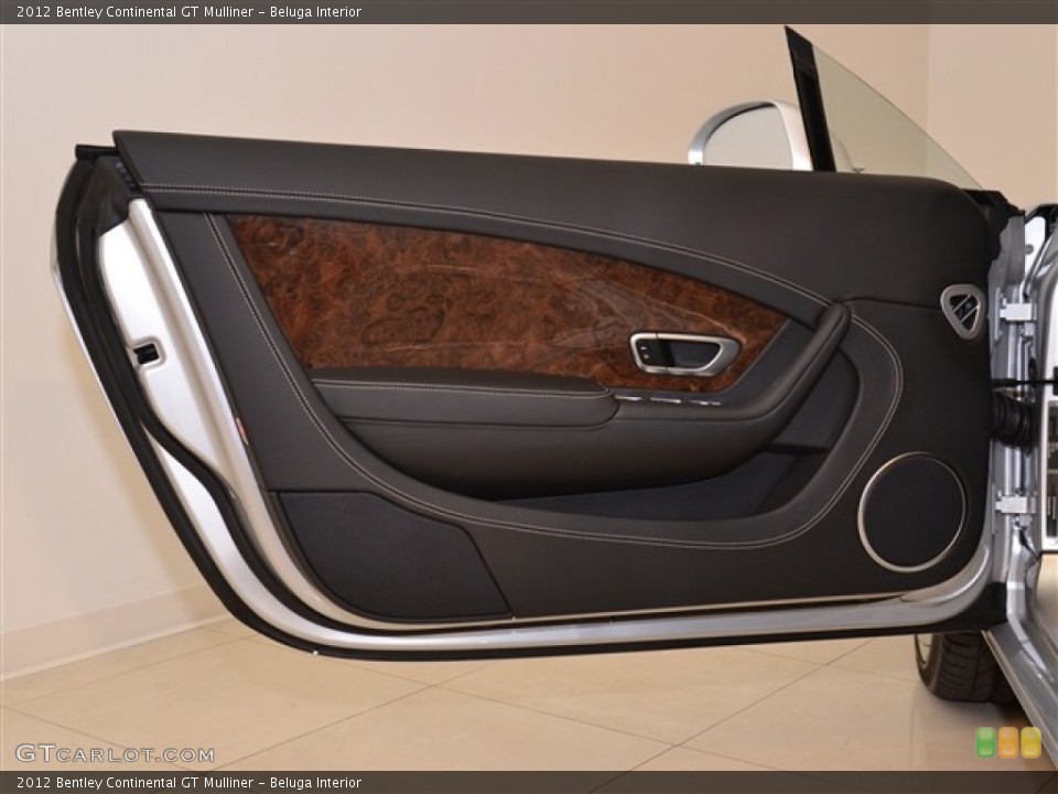 Beluga Interior Door Panel for the 2012 Bentley Continental GT Mulliner #51011662