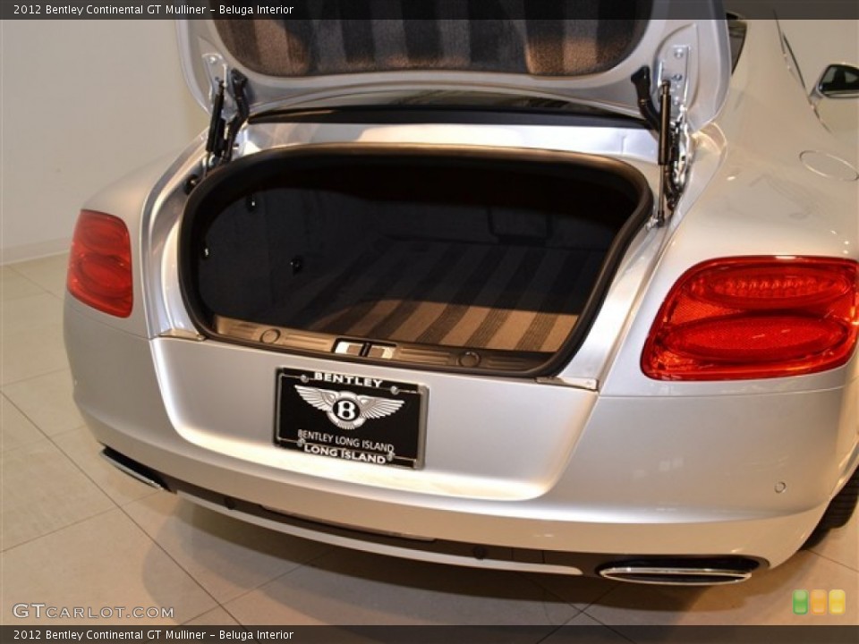 Beluga Interior Trunk for the 2012 Bentley Continental GT Mulliner #51011728