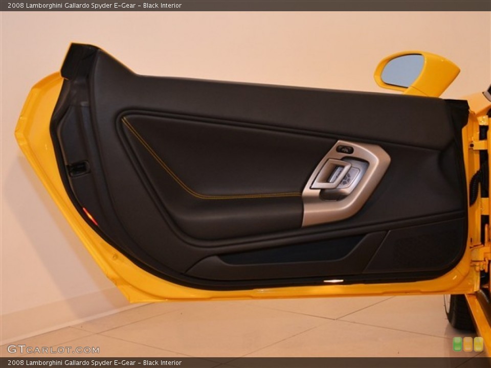 Black Interior Door Panel for the 2008 Lamborghini Gallardo Spyder E-Gear #51012844