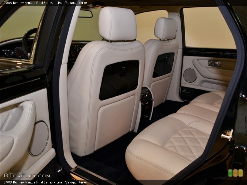 Linen/Beluga Interior Photo for the 2009 Bentley Arnage Final Series #51013909