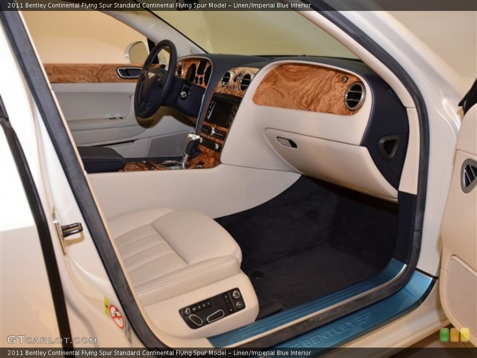 Linen/Imperial Blue Interior Photo for the 2011 Bentley Continental Flying Spur  #51014293