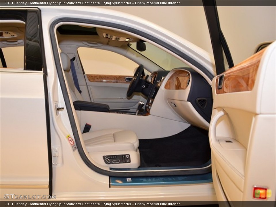 Linen/Imperial Blue Interior Photo for the 2011 Bentley Continental Flying Spur  #51014308