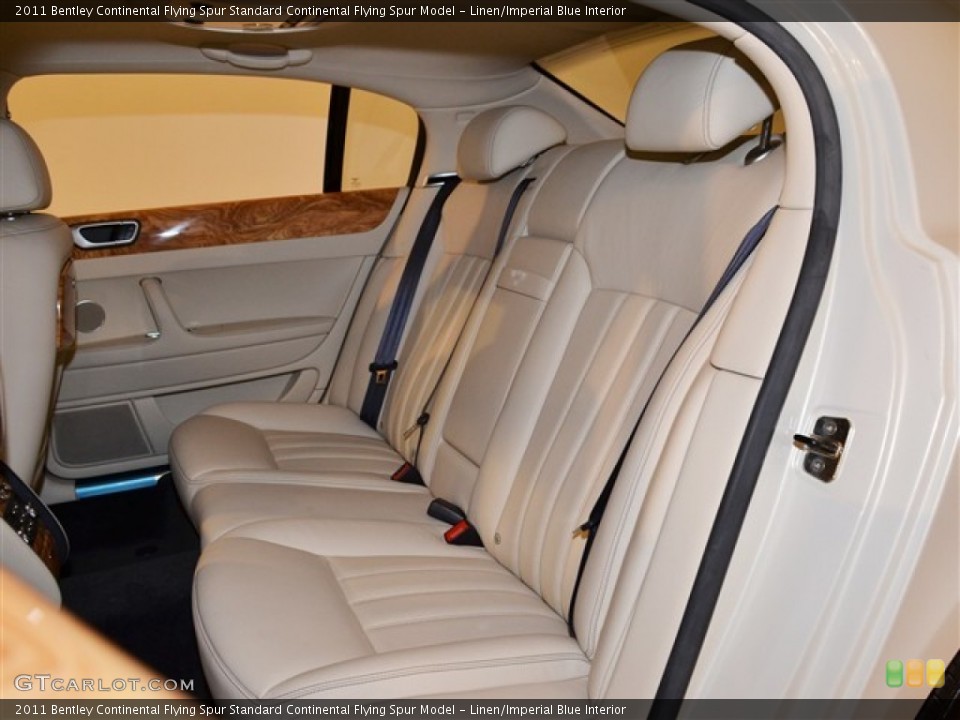 Linen/Imperial Blue Interior Photo for the 2011 Bentley Continental Flying Spur  #51014338