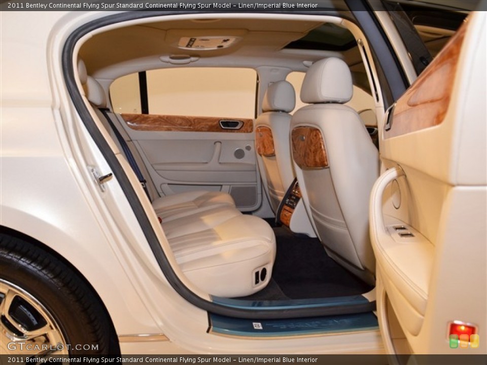 Linen/Imperial Blue Interior Photo for the 2011 Bentley Continental Flying Spur  #51014371