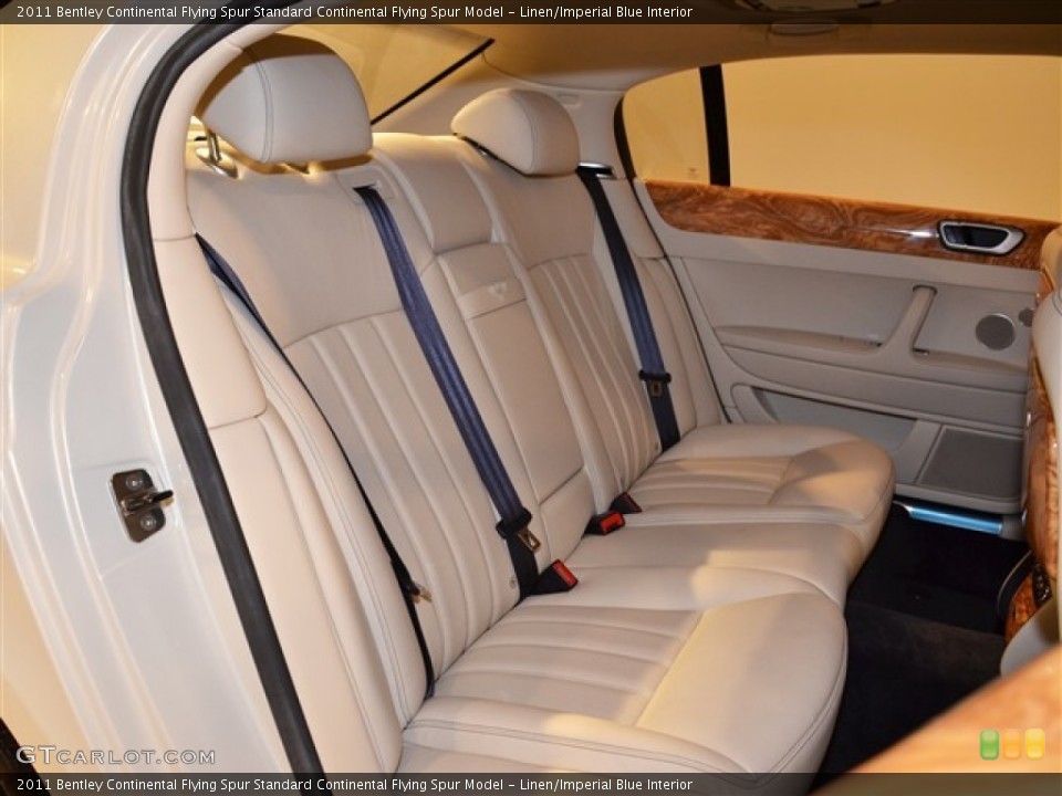 Linen/Imperial Blue Interior Photo for the 2011 Bentley Continental Flying Spur  #51014386